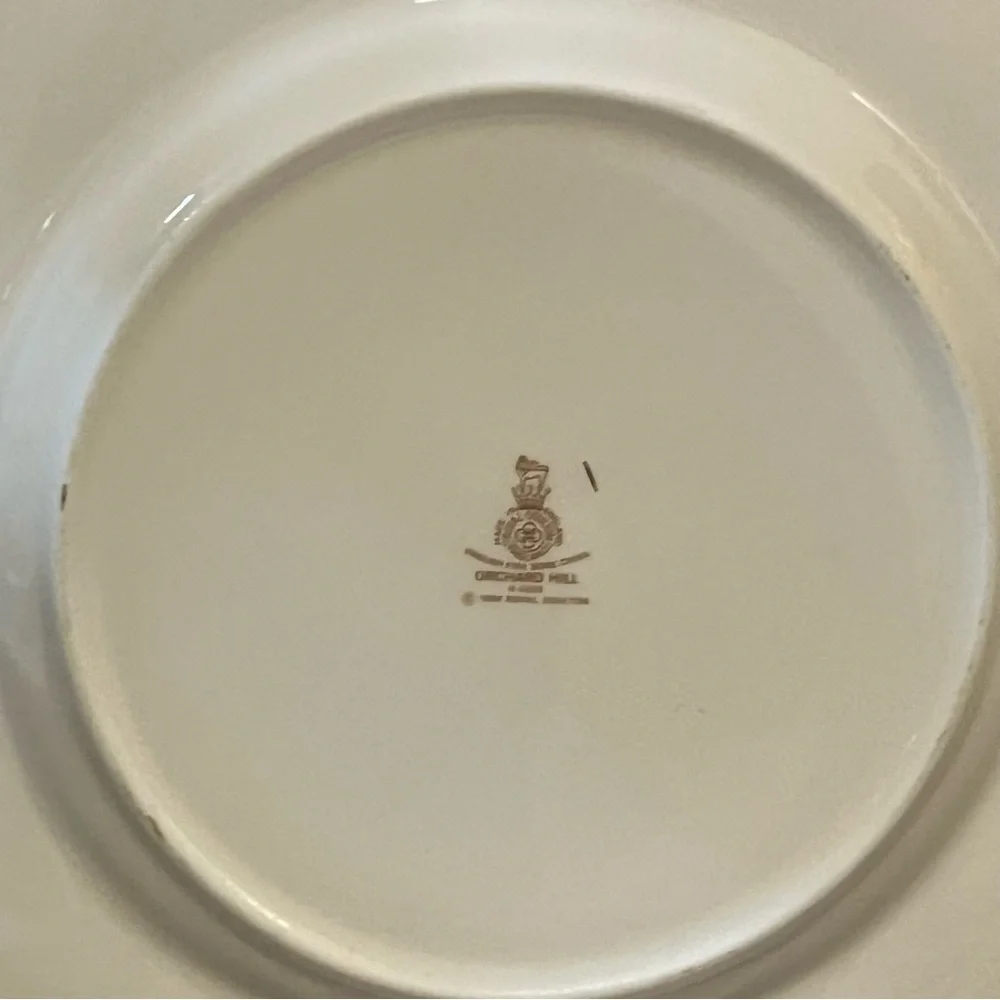 4 Vintage Royal Doulton Orchard Hill Salad Side Plates 8” EUC